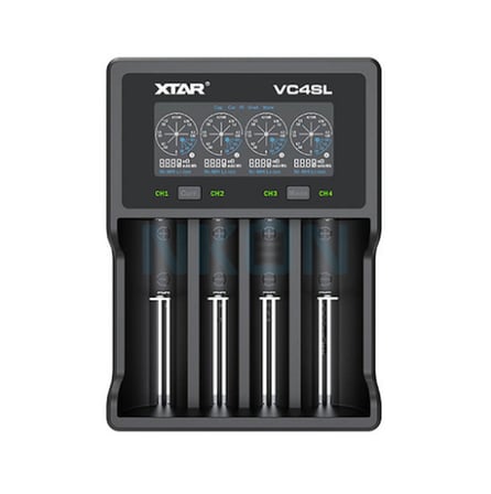 Xtar VC4SL Dörtlü Li-ion / NI-CD / NI-MH Pil Şarj Cihazı