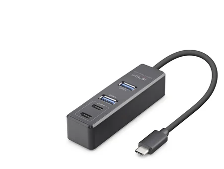 Type-c 3.2 Gen2 Hub 4 Port 10 Gbps Siyah TU1009
