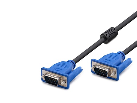 Vga Kablo Od 7.8 Mm 30 M Siyah Mavi HDX7814