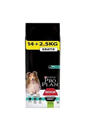 Pro Plan Kuzu Etli Yetişkin Kuru Köpek Maması 14+2.5 Kg