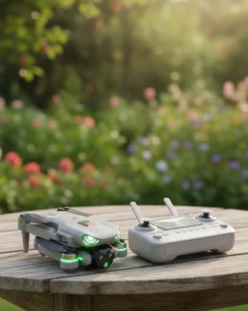HD Kameralı Drone Ekranlı Kumanda Güvenli ve Dengeli Uçuş