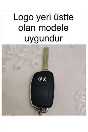 Hyundai Bayon I10 I20 Ix35 Elantra Tucson Anahtar Kılıfı Beyaz/gold 2.resime Bakınız