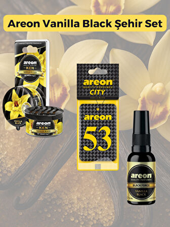 Areon Vanilla Black Şehir Set-53