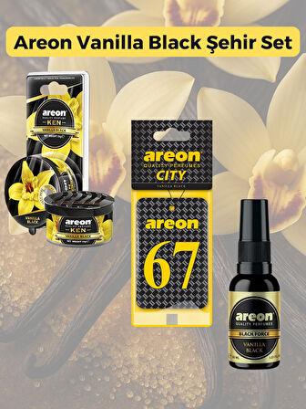 Areon Vanilla Black Şehir Set-67