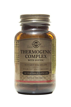 Solgar Thermogenic Complex with Svetol 60 Kapsül