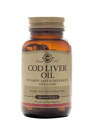 Cod Liver Oil 100 Softjel