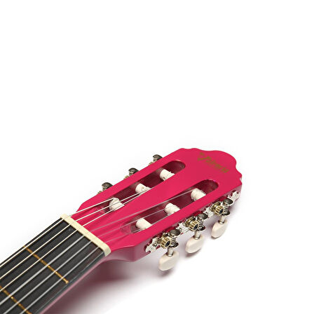 VALENCIA VC104TPKS KLASİK GİTAR, 4/4, PEMBE SUNBURST, SAP ÇELİKLİ