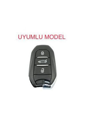 Peugeot 208 308 508 2008 3008 5008 Rifter Anahtar Koruma Kılıfı Sustasız Anahtarsız Çaliştırma