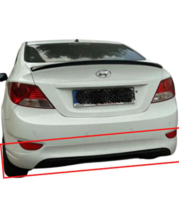 HYUNDAİ BLUE ARKA TAMPON EKİ (( BOYASIZ ))