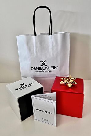 Daniel Klein DKISTE39 Yeni Model Kahverengi Renk Deri Kordon Kadın Kol Saati ve Bileklik