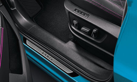 Honda Jazz 2 Krom Kapı Eşik Koruması Sport Line 2008-2014 4 Parça