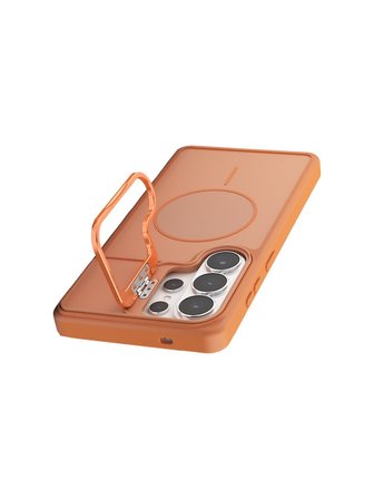 Vendas Samsung Galaxy S26 Ultra Uyumlu Pale Magsafe Standlı Kapak + Cam Ekran Koruyucu