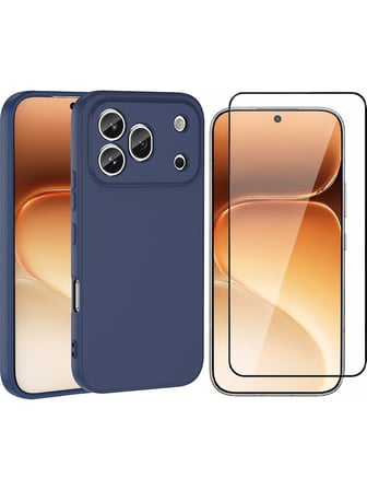 Vendas Honor 600 Pro 5G Kılıf Zore Mara Lansman Kapak + Cam Ekran Koruyucu