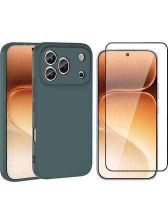 Vendas Honor 600 Pro 5G Kılıf Zore Mara Lansman Kapak + Cam Ekran Koruyucu