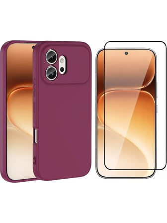 Vendas Honor 600 5G Kılıf Zore Mara Lansman Kapak + Cam Ekran Koruyucu