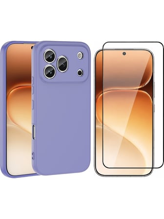 Vendas Honor 600 Pro 5G Kılıf Vendas Mara Lansman Kapak + Cam Ekran Koruyucu