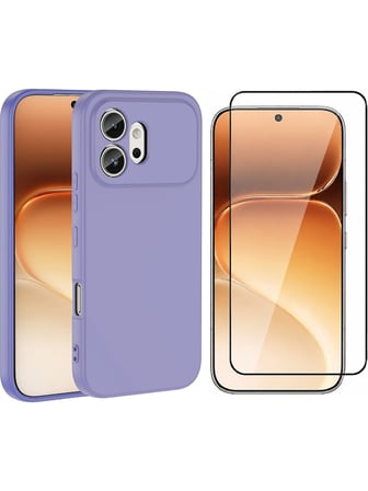 Vendas Honor 600 5G Kılıf Vendas Mara Lansman Kapak + Cam Ekran Koruyucu