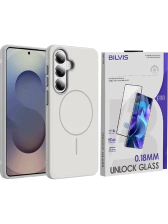 Vendas Galaxy S26 Plus Uyumlu Joko Neksa M-safe Kapak + Bilvis Cam Ekran Koruyucu