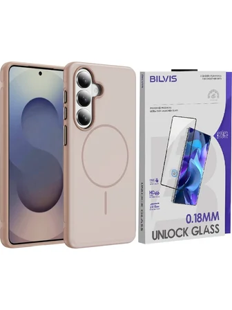 Vendas Galaxy S26 Plus Uyumlu Joko Neksa M-safe Kapak + Bilvis Cam Ekran Koruyucu