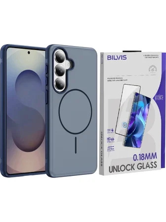 Vendas Galaxy S26 Uyumlu Joko Neksa M-safe Kapak + Bilvis Cam Ekran Koruyucu