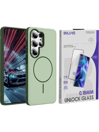 Vendas Galaxy S26 Ultra Uyumlu Joko Neksa M-safe Kapak + Bilvis Cam Ekran Koruyucu
