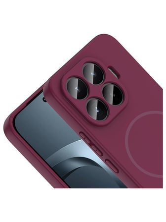 Vendas Xiaomi Mi 17T Pro Kılıf M-safe Şarj Özellikli Zore Meta Kapak + Cam Ekran Koruyucu