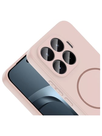 Vendas Xiaomi Mi 17T Pro Kılıf M-safe Şarj Özellikli Zore Meta Kapak + Cam Ekran Koruyucu