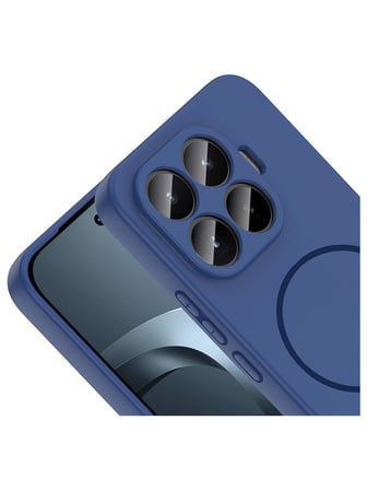 Vendas Xiaomi Mi 17T Kılıf M-safe Şarj Özellikli Zore Meta Kapak + Cam Ekran Koruyucu