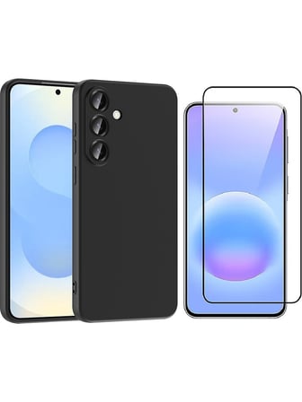 Vendas Galaxy S26 FE Kılıf Vendas Mara Lansman Kapak + 9H Cam Ekran Koruyucu