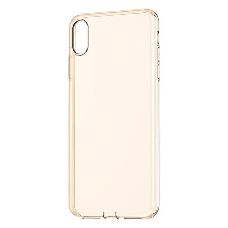 Vendas iPhone XS Max Baseus simplecity serisi tıpalı silikon kılıf