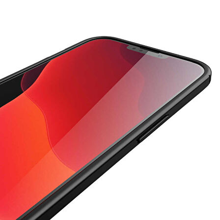 Vendas iPhone 14 Pro Max (14 Pro Max Uyumlu) Deri Desenli Niss Dikiş Tasarımlı Darbe Dirençli Silikon Kılıf + Seramik Nano Ekran Koruyucu