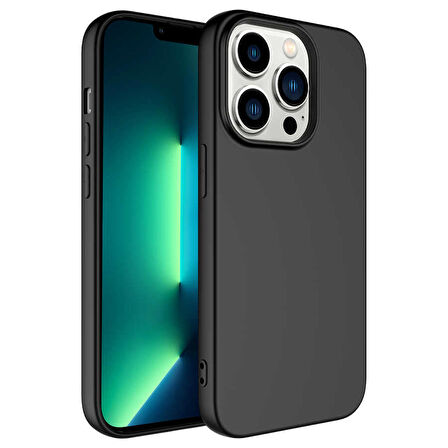 Vendas iPhone 14 Pro Max (14 Pro Max Uyumlu) W-Lansman Serisi İçi Kadife İpek Dokulu Lansman Kılıf + Seramik Nano Ekran Koruyucu