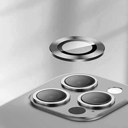 Vendas iPhone 14 Uyumlu Lins Serisi Renkli Kamera Lens Koruyucu