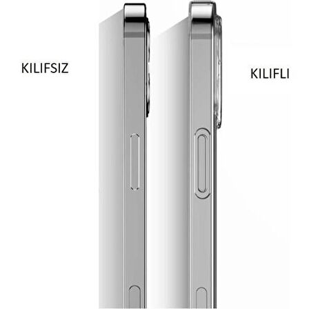 Vendas Apple iPhone 14 Pro Fora Serisi Kamera Korumalı Şeffaf Silikon Kılıf