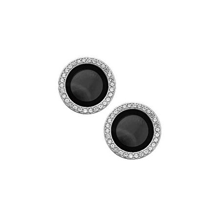 Vendas iPhone 14 Uyumlu (iPhone 14) Lins Serisi Fashion Taşlı Kamera Lens Koruyucu