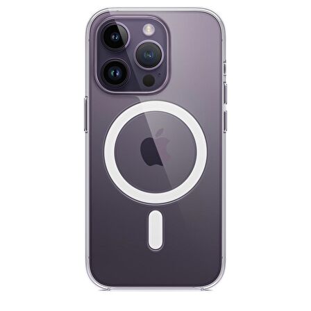 Vendas iPhone 14 Pro Uyumlu (14 Pro) Magsafe Şarj Destekli Darbe Dirençli Fit Hard Silikon Kılıf