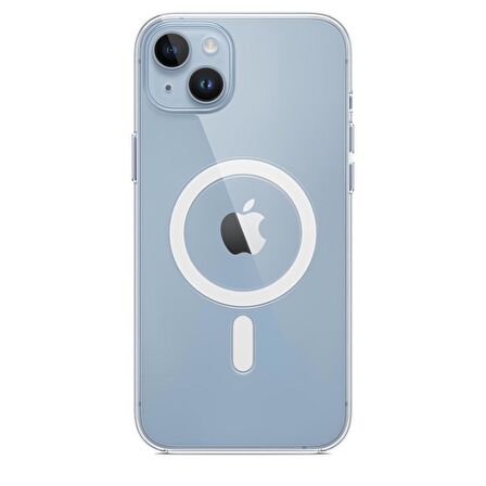 Vendas iPhone 14 Plus Uyumlu (14 Plus) Magsafe Şarj Destekli Darbe Dirençli Fit Hard Silikon Kılıf