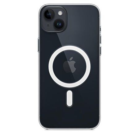 Vendas iPhone 14 Uyumlu ( iPhone 14 ) Magsafe Şarj Destekli Darbe Dirençli Fit Hard Silikon Kılıf