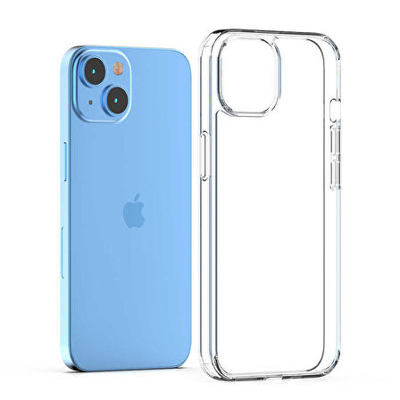 Vendas iPhone 14 Uyumlu ( iPhone 14 ) Coss Serisi Darbe Dirençli Mika Silikon Elektroplated Kılıf