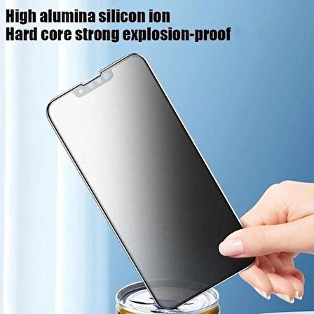 Vendas iPhone 14 Pro Max Uyumlu (14 Pro Max) Mat Privacy Hayalet Seramik Nano Ekran Koruyucu