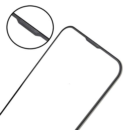 Vendas iPhone 14 Uyumlu ( iPhone 14 ) Filtre Serisi Anti-Dust Ahize Korumalı Super Hardness Ekran Koruyucu