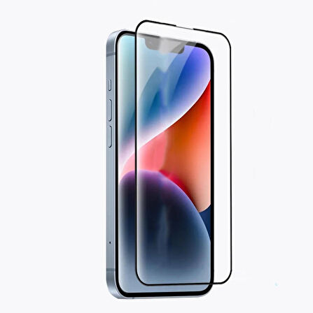 Vendas iPhone 14 Uyumlu Anti-Statik Darbeye Dayanıklı Temperli Cam Ekran Koruyucu