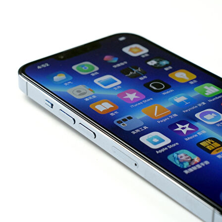 Vendas iPhone 14 Pro Max Uyumlu Hadid Serisi Hizalama Aparatlı Hardness Tempered Cam Ekran Koruyucu