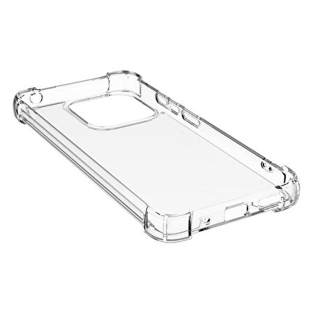 Vendas Xiaomi Redmi 12C Uyumlu Wall Serisi Airbag Köşeli Nitro Anti-Shock Silikon Kılıf