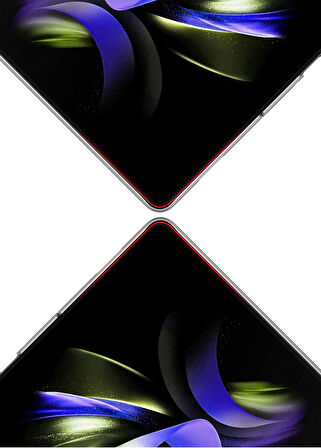 Vendas Samsung Galaxy Z Fold 5 Uyumlu Kıpta Serisi Darbe Dirençli Sert PC Arka Kapak