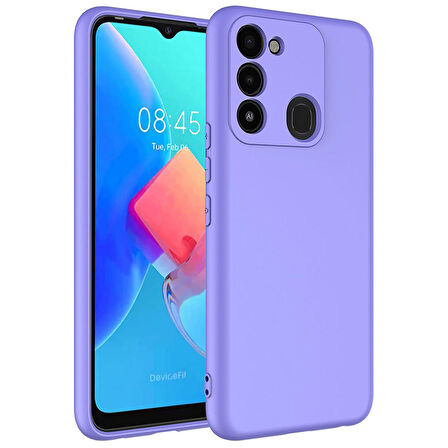 Vendas Tecno Spark 8C Uyumlu W-Lansman Serisi Içi Kadife Ipek Dokulu Lansman Kılıf