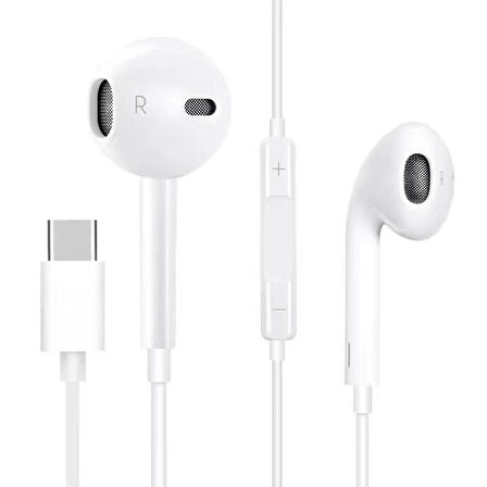 Vendas Type-C Girişli ER08 Stereo Kablolu Kulaklık