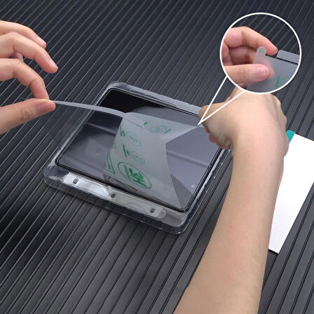 Vendas Samsung Galaxy Z Fold 3 Uyumlu Hizalama Aparatlı S-Fit Body Ekran Koruyucu