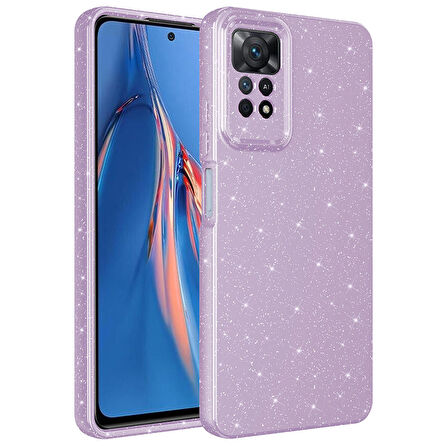 Vendas Xiaomi Redmi Note 12 Pro 4G Uyumlu Koton Serisi Kamera Korumalı Simli Lüks Silikon Kılıf