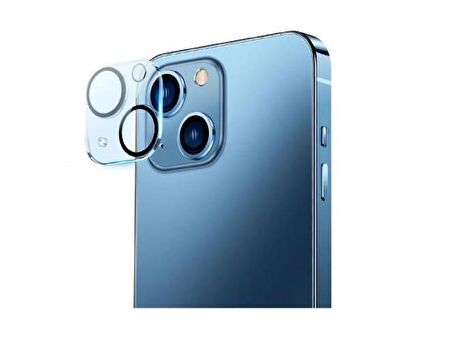 Vendas iPhone 15 Plus Uyumlu (15 Plus) Integrad Tam Uyumlu Kamera Lens Koruyucu